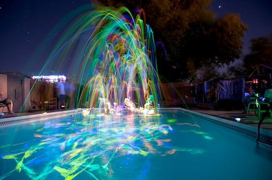 Creative Ways To Use Glow Sticks For Party Decorations image
